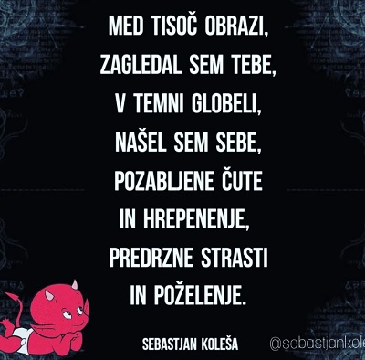 Med 1000 obrazi - Sebastjan Koleša